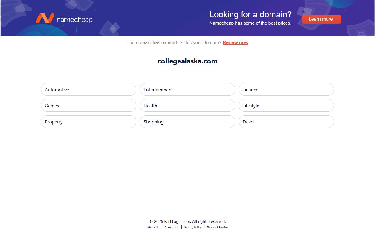 College Alaska community information recent bookings area resources