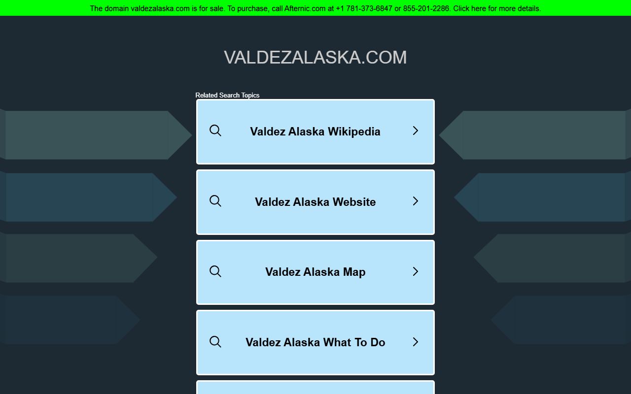 Valdez Alaska city government recent bookings information