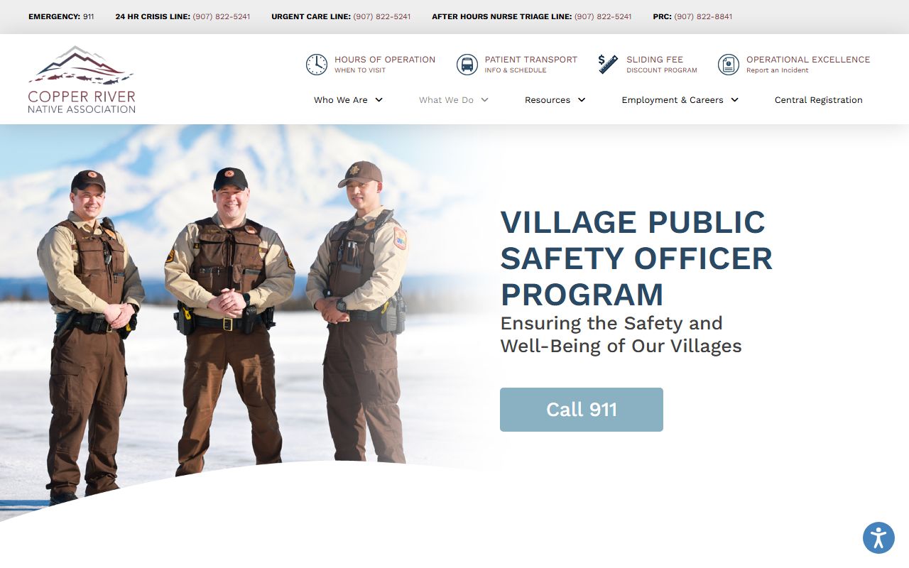 Copper River Census Area recent bookings VPSO program page