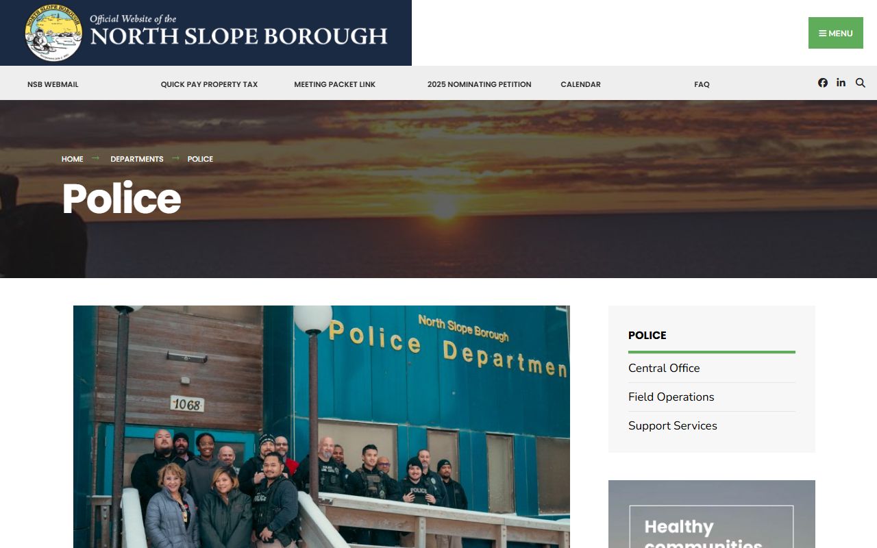 North Slope Borough recent bookings North Slope Police Department