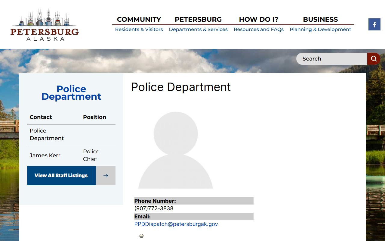 Petersburg Borough recent bookings Petersburg Police Department