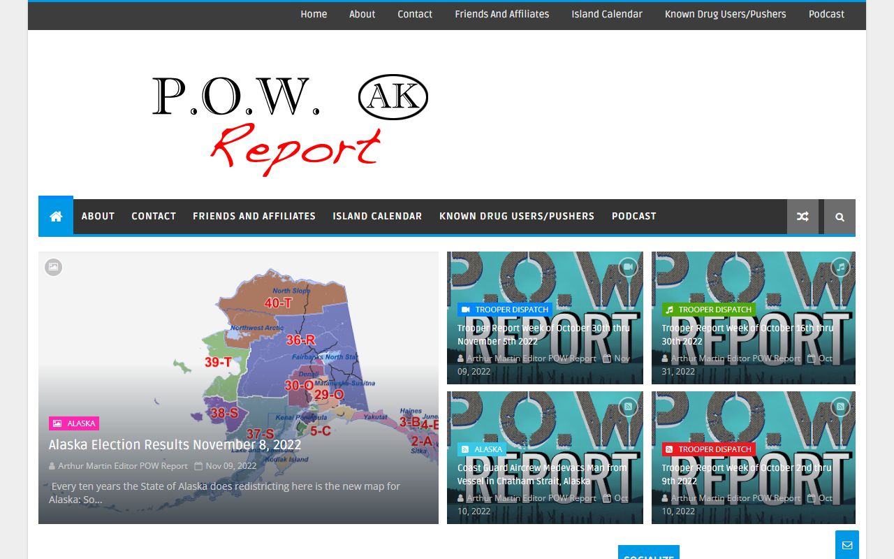 Prince of Wales-Hyder Census Area recent bookings POW Report local news